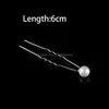 Hairpins Fashion Imitation Pearl Ushaped Pin Hairpin Bridal Tiara Hair Accessories Wedding Hairstyle Design Tools Disk Drop Delivery Otesi