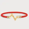 Volt Upside Down Play Grand Bracelet Or Jaune Cordon Polyamide Bracelets De Mode Designer pour Femmes Hommes 17cm-18cm