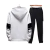 Chándales de los hombres Moda de los hombres Conjunto de sudadera informal Sudaderas con capucha Pantalones de chándal Chándal Hombre Jersey Invierno Streetwear Jogger Marca Conjunto de ropa 230204