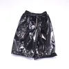 Men's Shorts Fashion Men Shiny Metallic Night Club Dancing Wear Sexy Plus Size 8XL Summer Motorcycle Short Pants X9097