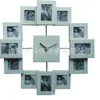 Horloges murales Nordic Grande horloge Design moderne Montres Po Cadre Métal Décor à la maison Silencieux Chambre Salon Décoration