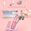 Kawaii Animal Style Gel Pen Cute Cartoon Pig Shaped Lovely Girl Student School Office Stationary Supplies