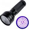 Lampes de poche torches lumière UV 395-400nm LED 3 modes gradation bijoux torche d'inspection lampe de puissance ultraviolette avec soins pour animaux de compagnielampes de poche FlaFlash