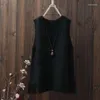 Gilets pour femmes vert femmes pull gilet printemps automne court en vrac tricoté sans manches dames col en v hauts pullover vêtements d'extérieur pour femmes