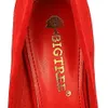 Sandały 2021 Najnowsze kobiety 9 cm wysokie obcasy plus rozmiar 10,5 spiczasty palce luksusowe dama czerwona sukienka butów Scarpins żółte zielone niebieskie pompki robocze G230211