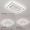 Tavan Işıkları Beyaz/Siyah Modern LED Oturma Odası Yatak Odası Ultra-İnce Restoran Mutfak Lambaları Armatürler