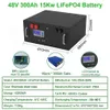 48V 300Ah 15Kwh Lithium Ion Battery LiFePO4 Solar Inverter Energy Storage