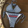 2023 Gemengde Luxe merken Dames Ontwerpers Bikini's Sets Sexy Duidelijke bandvorm Badpakken Dames Badpakken Zwemkleding Strand Dames Zwemkleding Biquini