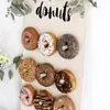 Dekoracja imprezy Baby Shower Donut Stand dostarcza Tower Pączek Pączki W wieży na imprezy dla słodyczy