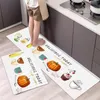 Mattor Anti-Slip Kitchen Mat Absorberande Badrumsmatta Entré Dörrat vardagsrum sovrummet sovrum