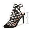 Dress Shoes Open Toe Thin High Heels Sandals Women 2021 Buckle Back Strap Ladies Shoes Stiletto Heels Gladiator Women's Sandals Summer Shoes G230130