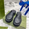 Fashion Slide Slippers Men Women High Heels Thick Soled Sandals Foam Flip Flops Designer Makaron Rubber Flat Slippers Home Travel Shoes 35-45 guccie