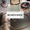 Choker Chokers Mens Necklace Brown Black Cord Rope Men for Men Stainless Steel Clasp 4/6/8mm Lunm09Chokers Bloo22