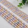 Kettingen Hoge kwaliteit 4-5/7-8mm Mixed Color Freshwater Pearls Round kralen Strand sieraden voor groothandel