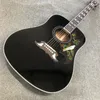 Custom guitar, solid spruce top, rosewood fingerboard, rosewood sides and back, 41-inch high-quality pigeon series acoustic guitars