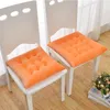 Pillow Solid Color Crystal Velvet Thick Tatami Chair Sit Pads Office Stool Mat Ties On Seat Home Decor Sitting Outdoor