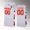 Camisetas de baloncesto personalizadas NCAA Syracuse Orange College Baloncesto Shane Feldman Joseph Girard III Mounir Hima Stephen Keating Judah Mintz Niko Ruffin Justin