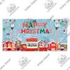 Dekor 2022 Neujahr Weihnachtsbaum Metall Blechschild Wanddekoration Zuhause Holz Hängeschild Türdekoration für Weihnachtsbaum Ornament Navidad Geschenk w01