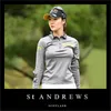 Outdoor T-shirts Golfkleding dames T-shirt met lange mouwen stretch en elegant temperament dames sportpoloshirt 230203