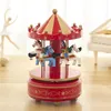 Decorative Figurines Objects & Carousel Music Box Girlfriend Birthday Gift Craft Jewelry Creative Cartoon Children's Toys Home Decoratio