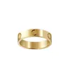 anello di design Love the ring classico gioielli di design di lusso anello di moda da donna GoldPlated Gold Silver Rose Never fade Anelli di fidanzamento con diamanti non allergici