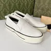 Mannen Rhyton Designer Sneaker Casual Schoenen Vrouwen canvas Leer G Patroon Rubberen zool Rood Groen Jurk Sneaker