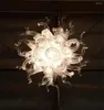 Chandeliers Pretty Home Decoration Clear Hand Blown Glass Chandelier Lamp For Living Room