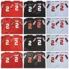 Futebol americano de futebol universitário College College Ohio State Buckeyes Football 2 J.K Dobbins Jersey 2 Chase Young University Uniform Bordery Bordery e Bl Red BL