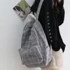 Rucksack Mode Mädchen College Schultasche Lässig Einfache Frauen Gestreifte Buch Packtaschen für Teenager Reise Schulter Rucksack 230204