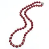 Girocollo Elegante 8 10mm Perla di vetro Collana di conchiglie Gioielli Temperamento classico Catena corta per le donne Evidenziare Perle finte B127