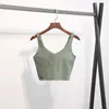 Luluwomen Yoga abbigliamento intimo sportivo bellezza femminile indietro antiurto raccolto top da corsa reggiseno fitness stereotipato