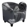 Stol täcker europeisk singel soffa täcker sträcka slitstarka blommuttryck soffa fåtölj möbler skyddsdekoration