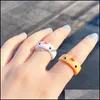 Bandringen schattige beren kikker ring polymeer klei hars voor meisjes dierenjuwelen vrouwen zomer mode reisgeschenken drop levering otpn8