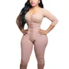Waist Tummy Shaper Fajas Colombianas Mujer Full Body Support Arm Compression Shrink Your Waist With Built In Bra BBl Post Op Surgery Supplies 230203