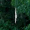 Party Decoration 4pcs/pack Different Shape Christmas Icicle Pendant Hanging Gift Window Living Room Handmade Glassware