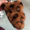 2023 Fashion Casual Sandals Winter Indoor Fur Slippers House Full Furry Soft Fluffy Plush Platform Flats Heel Non Slip Shoes Casual Ladies H1122