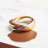 2023 Мода 3 в 1 Дизайнерское кольцо Высококачественные кольца из нержавеющей стали 316L Ювелирные изделия для мужчин и женщин