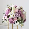 Decorative Flowers 40/50/60CM Artificial Flower Ball Decoration Wedding Party Stage Background Wall Arrangement Table