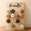 Feestdecoratie baby shower donut standaard benodigdheden houder donut display toren voor feestjes snoeptafels decor