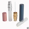 Perfume Bottle 8Ml Portable Mini Travel Aluminum Per Refillable Cosmetic Container Empty Atomizer Bottles For Spray Scent Pump Case Dhkpx