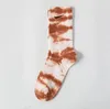 Оптовые носки мужчины носки женщины чисто хлопковые 10 цветов спортивные пары длинные носки буква nk color tie-ye-reain eu34-44
