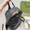 Designers backpacks luxurys backpack handbag letter design large capacity Turned seam texture hiking bag versatile gift backpack Material Leather styles nice