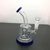 Glazen rookpijp Water Hookah Classic Style Cartoon Drukte glazen waterfles