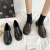 Chaussures habillées Mocassins Femmes Oxfords Femmes Mary Jane Filles École japonaise JK Uniforme Lolita College Chaussures gothiques 230204