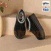 Austrália Tasmã Botas de tornozelo feminino Tazz Slippers feminino Ultra mini meia camurça de camurça de pele de pele de lã Designer de bota de neve quente