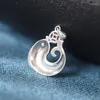 Chains XL554 ZFSILVER 925 Sterling Thai Silver Fashion Trendy South Red Agate Lovely Lucky Carp Necklaces Pendant Women Wedding Jewelry