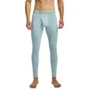 Men's Sleepwear Winter Thermal Underwear Men Pants Stretch Male Autumn Thermo Comfortable Warm Long Johns Cotton M-XXL Comfort Tight Fitting