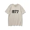 Дизайнерские мужские футболки Tide street Мужская женская рубашка Грудь Письмо с логотипом С коротким рукавом High Street Loose Oversize Повседневная футболка 100% чистый хлопок Топы европейского размера S-XL