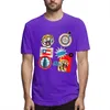 Magliette da uomo T-shirt a maniche corte UFO American Empire Building T-shirt estive T-shirt alla moda