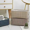 Storage Boxes 2023 Cube Folding Box Foldable Linen Basket Bins Fabric Organizer Office Bedroom Closet Toys Laundry